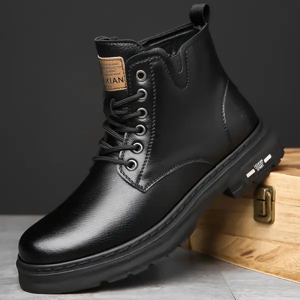 MartinBoots - Stivali da uomo in vera pelle di alta qualità