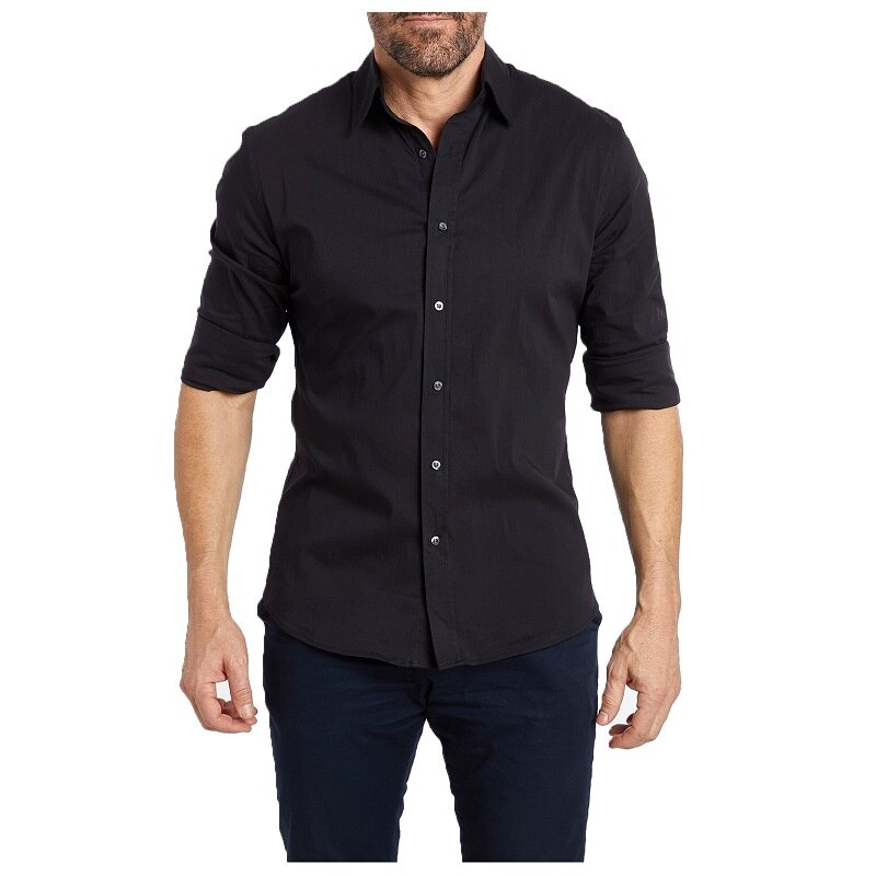 Camicia slim con zip speciale