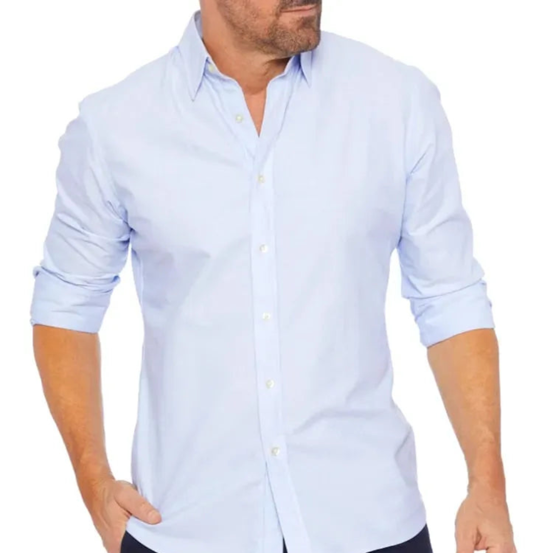Camicia slim con zip speciale