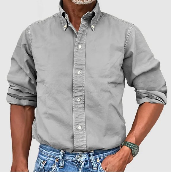 Camicia classica in tessuto di alta qualità