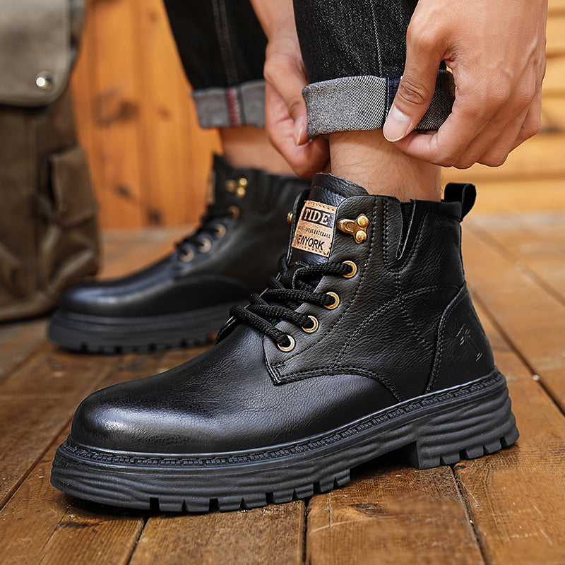 MartinBoots - Stivali da uomo in vera pelle di alta qualità
