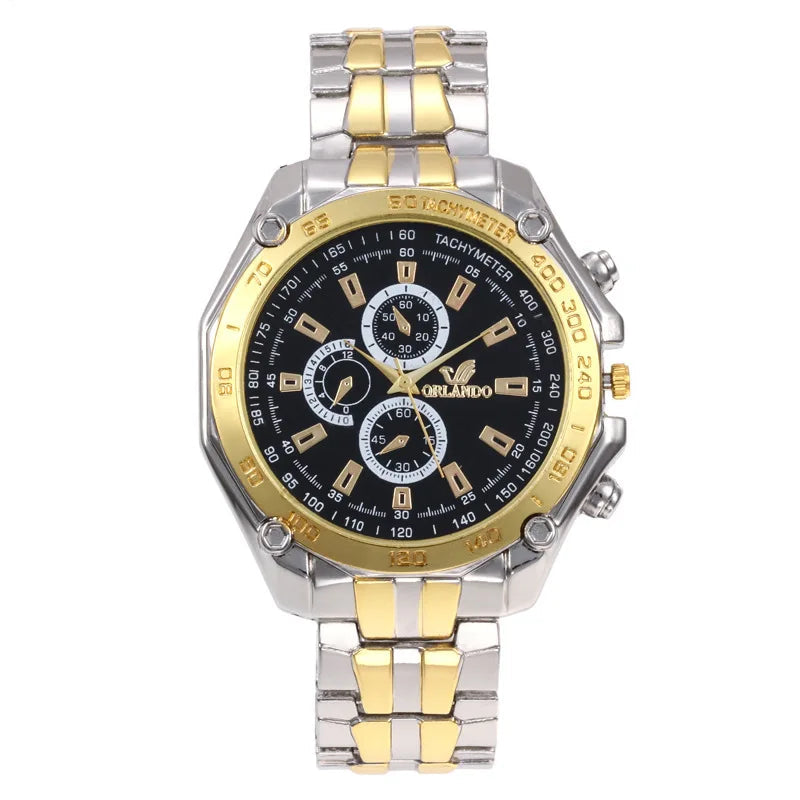 Orologio da polso classico al quarzo da uomo