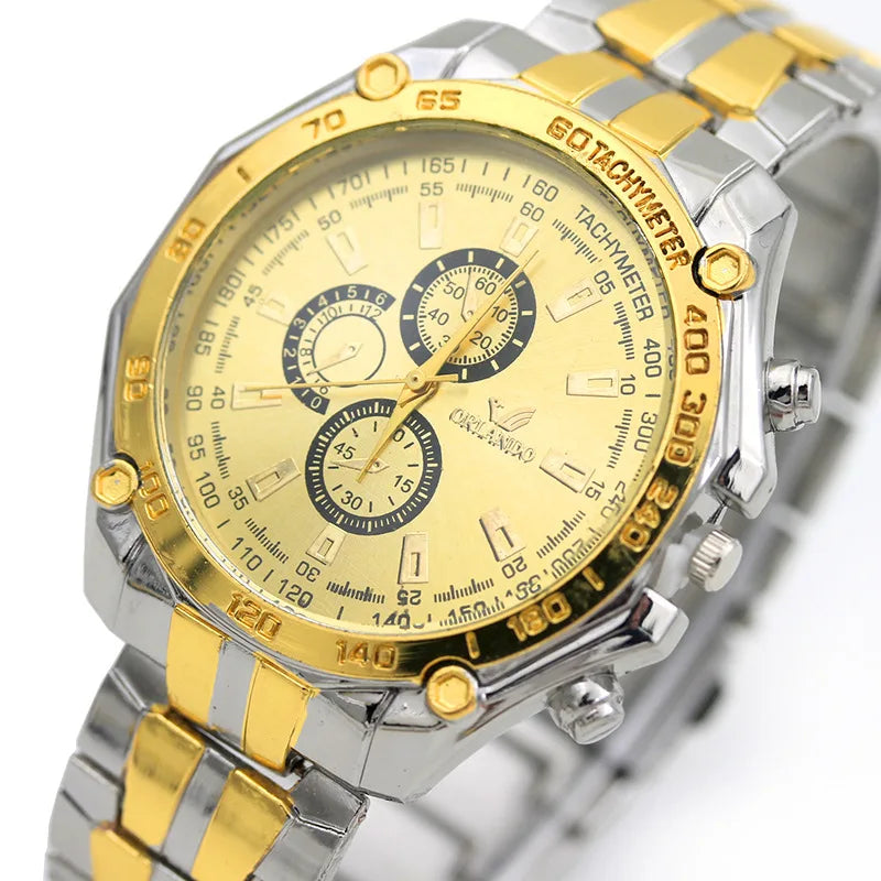 Orologio da polso classico al quarzo da uomo