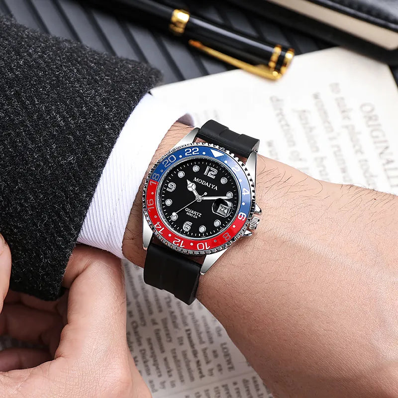 Orologio al quarzo di lusso da uomo