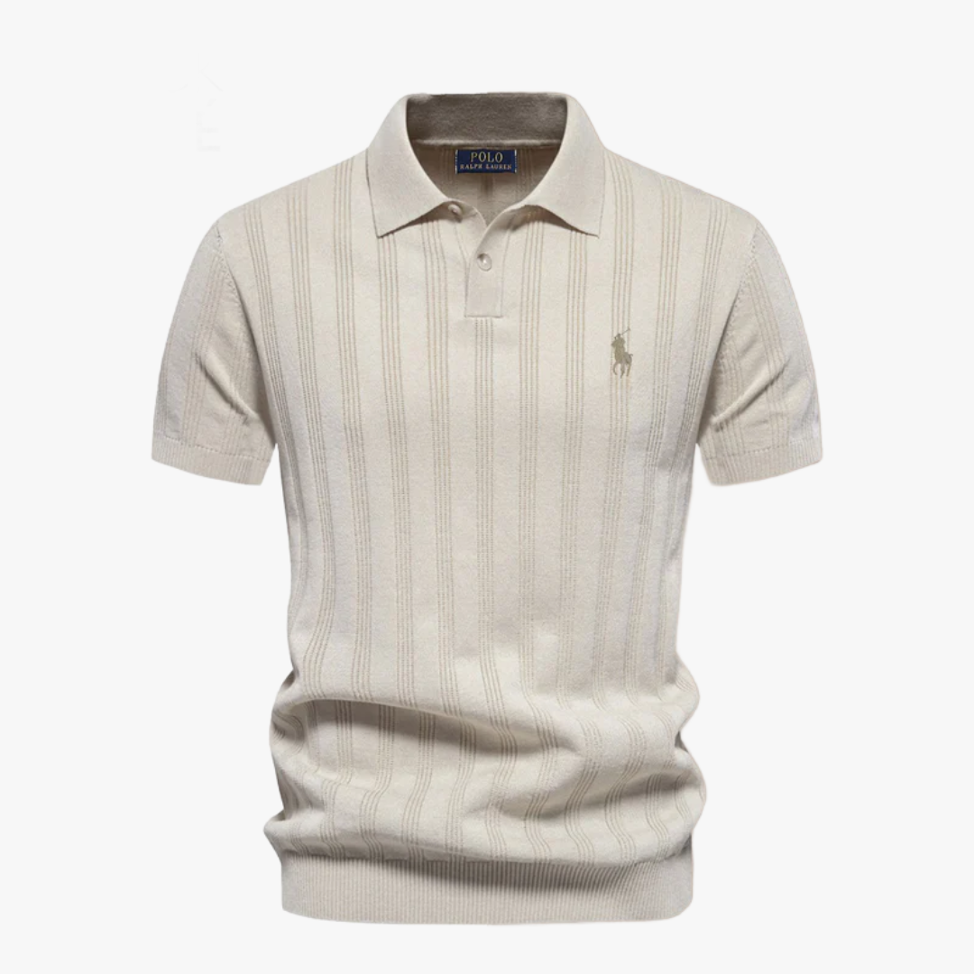 R&L™ Polo in maglia strutturata