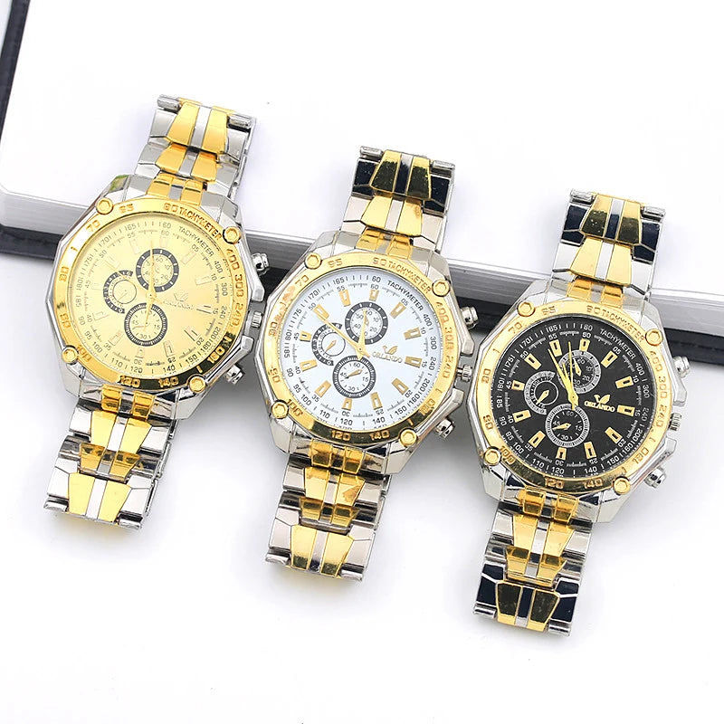 Orologio da polso classico al quarzo da uomo