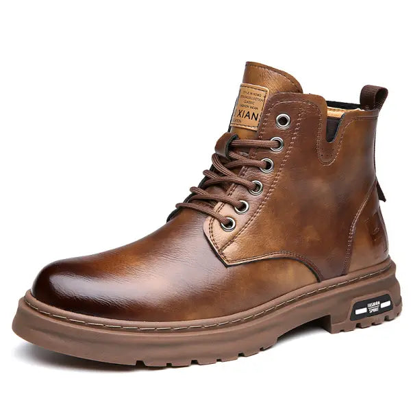MartinBoots - Stivali da uomo in vera pelle di alta qualità