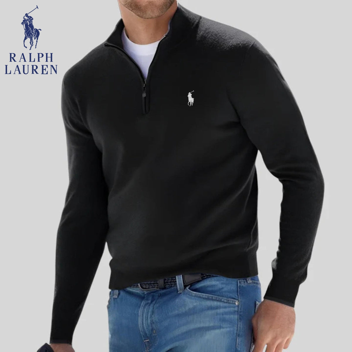 R&L | Half-zip jumper + Gift