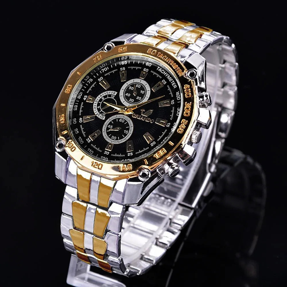 Orologio da polso classico al quarzo da uomo