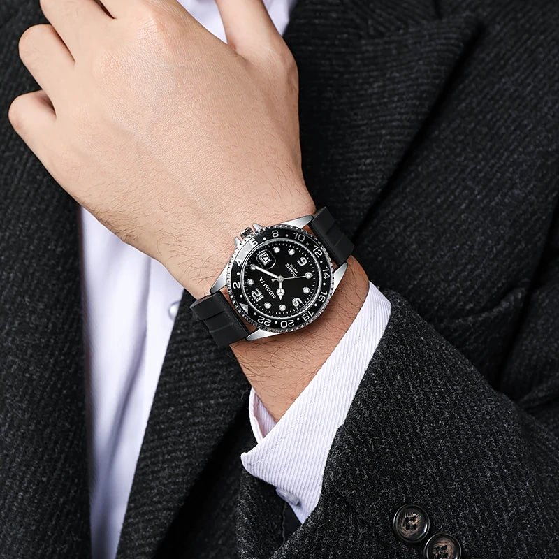 Orologio al quarzo di lusso da uomo