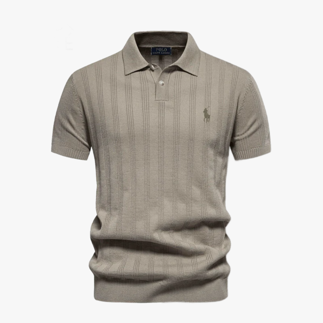 R&L™ Polo in maglia strutturata