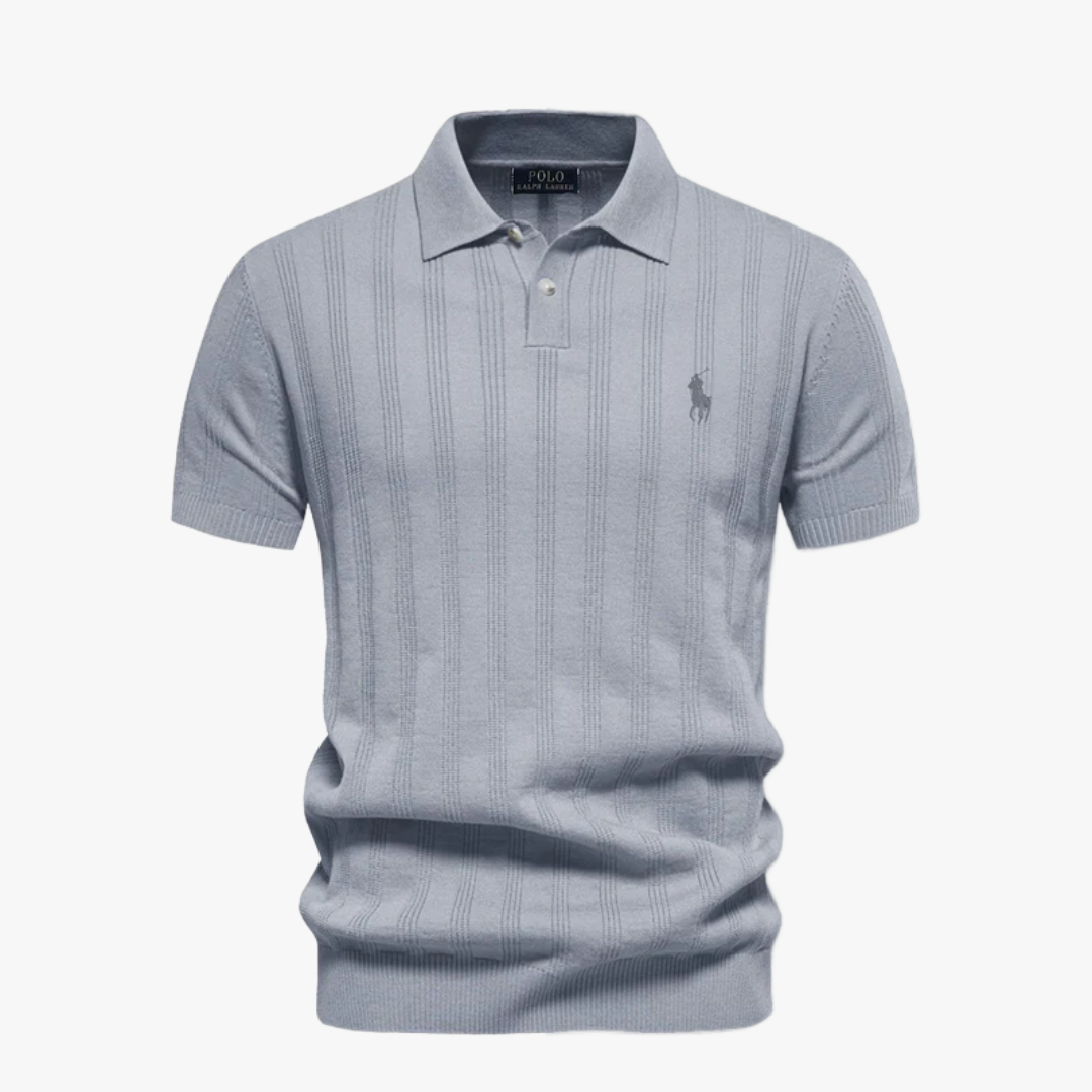 R&L™ Polo in maglia strutturata