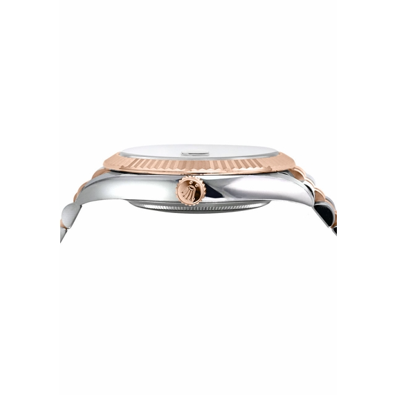 Rlx Datejust Dark Rhodium Dial Fluted Bezel 36mm 126231