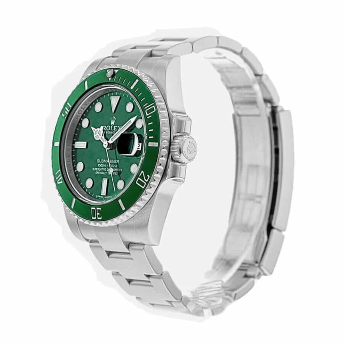 Submariner Date 116610LV “Hulk” Men's Wristwatch