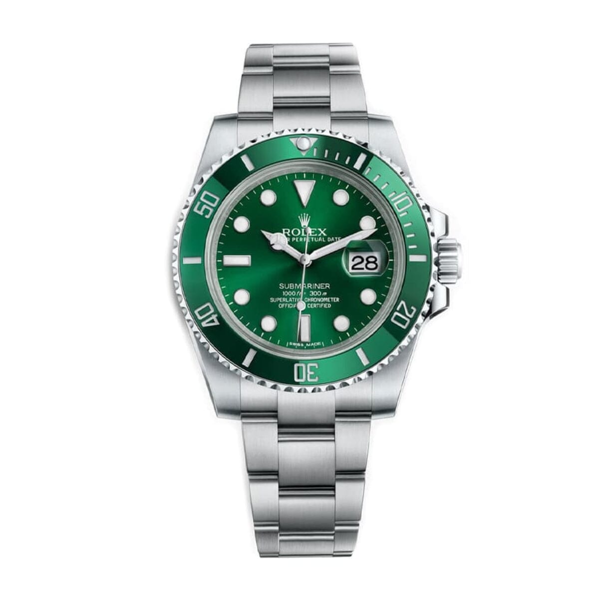 Submariner Date 116610LV “Hulk” Men's Wristwatch